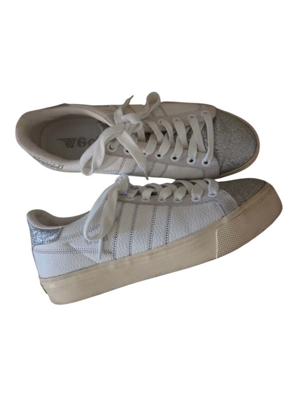 gola orchid II glitter sneakers size 6